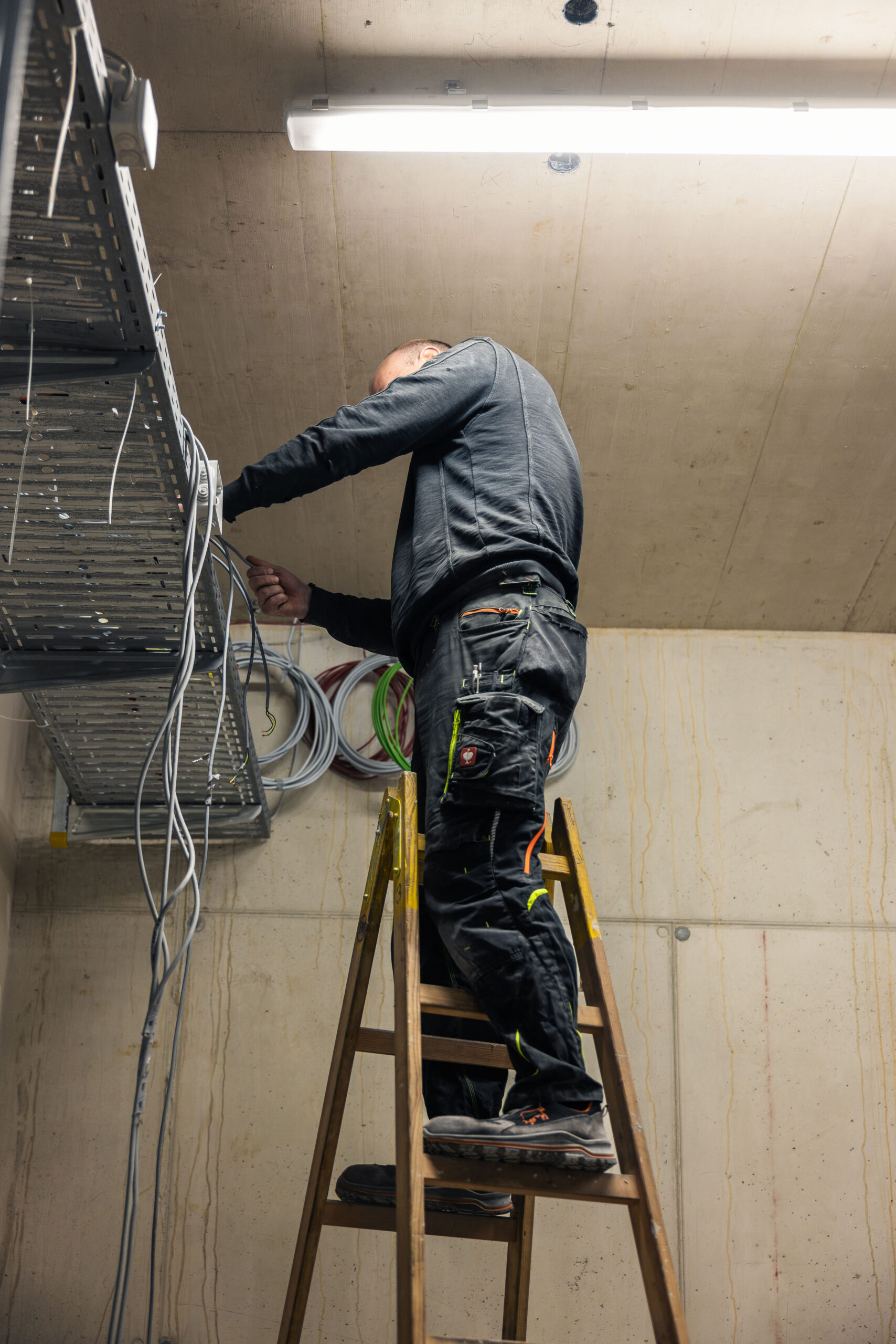 Moderne Elektroinstallation